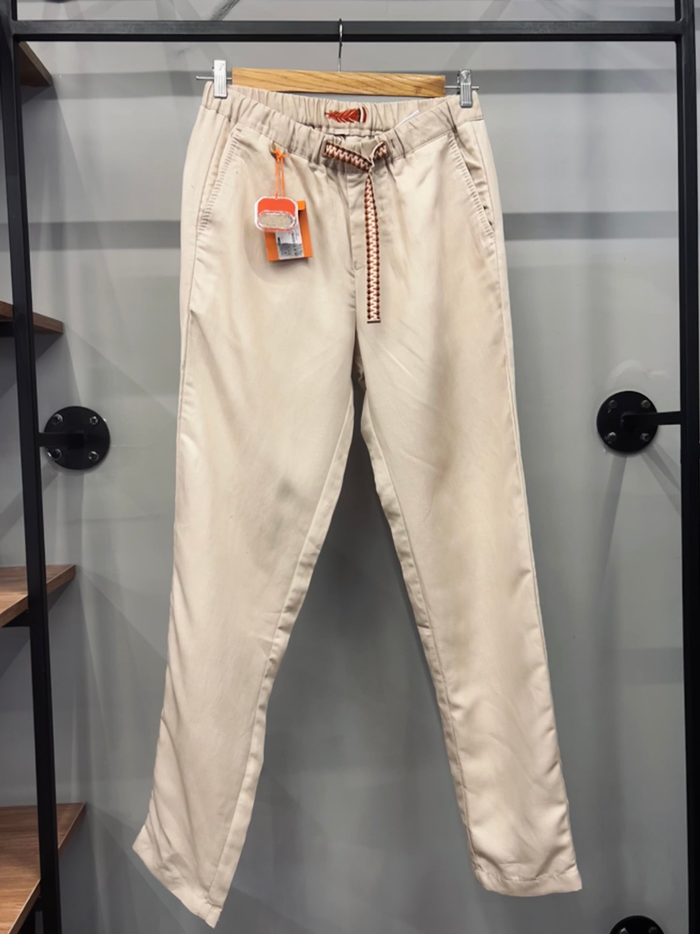 LORO PIANA Ruben Linen Pants Biege