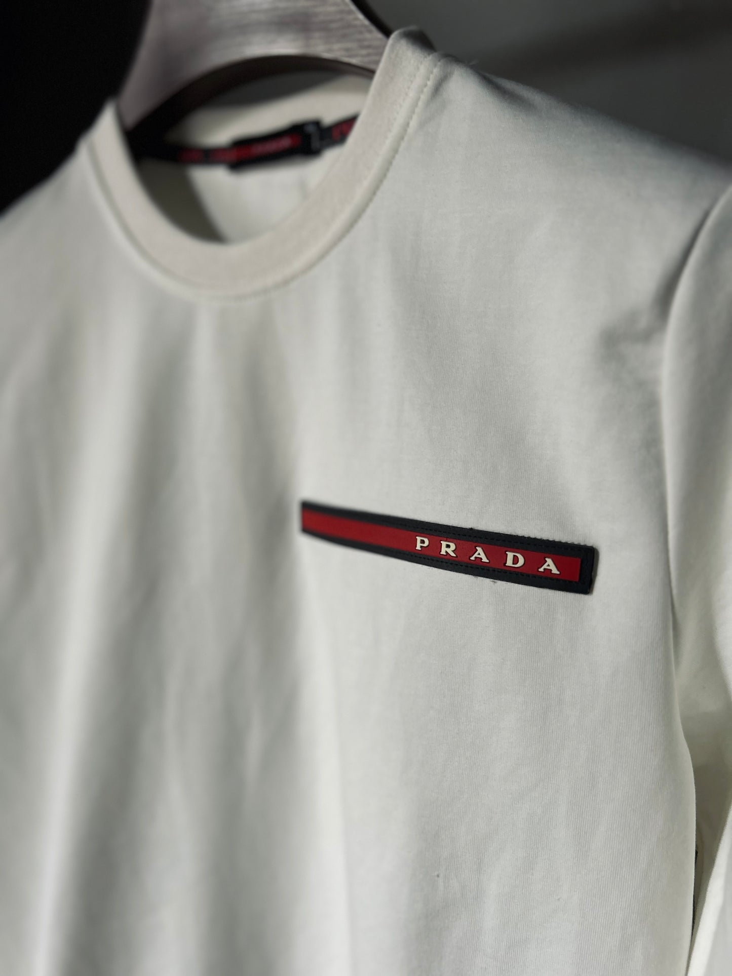 PRADA White Recycled Double
Jersey Sweatshirt