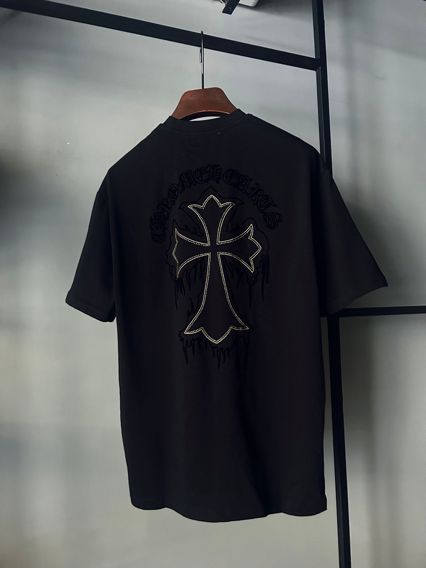 Chrome Hearts Men's Black Tshirt