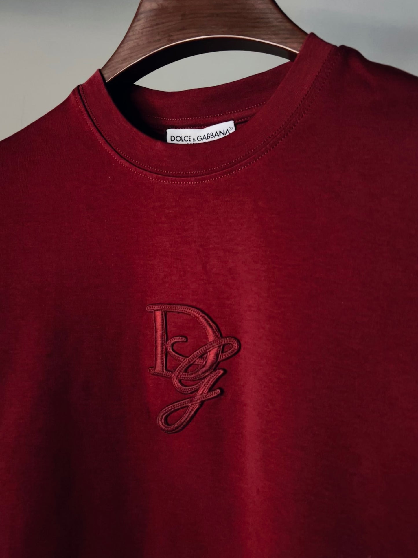 DOLCE & GABBANA Embroidered Logo T-shirt