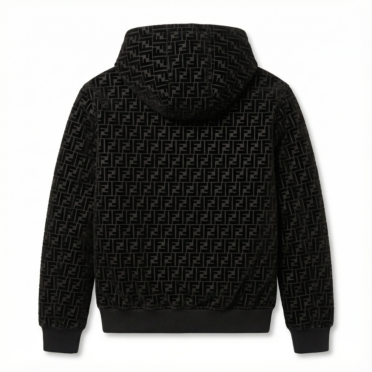 Fendi Hoodie Jacket – Iconic FF Pattern