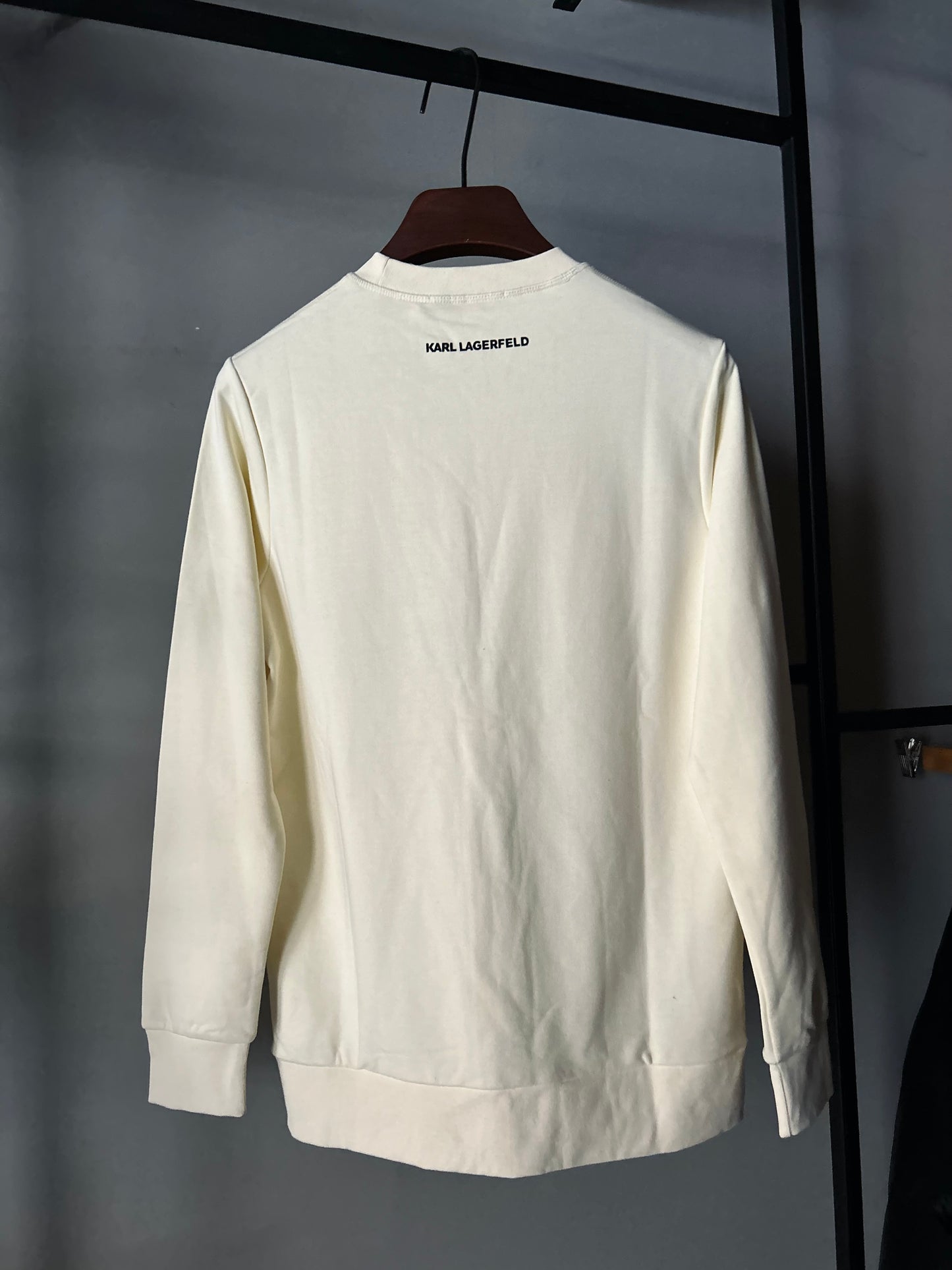 KARL Lagerfeld Mirror Sunglasses Logo Sweatshirt