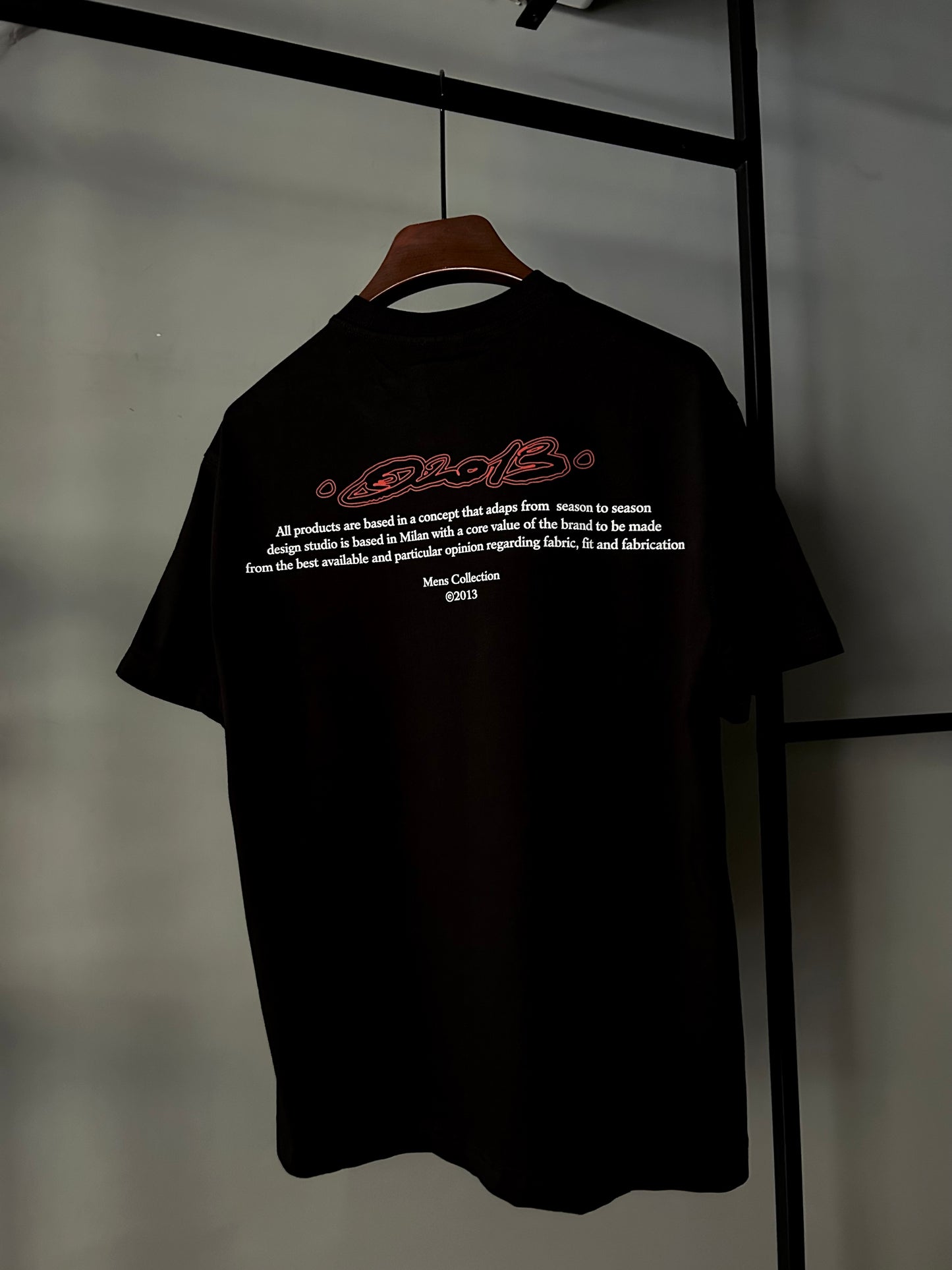 Off-White script outline skate T-shirt