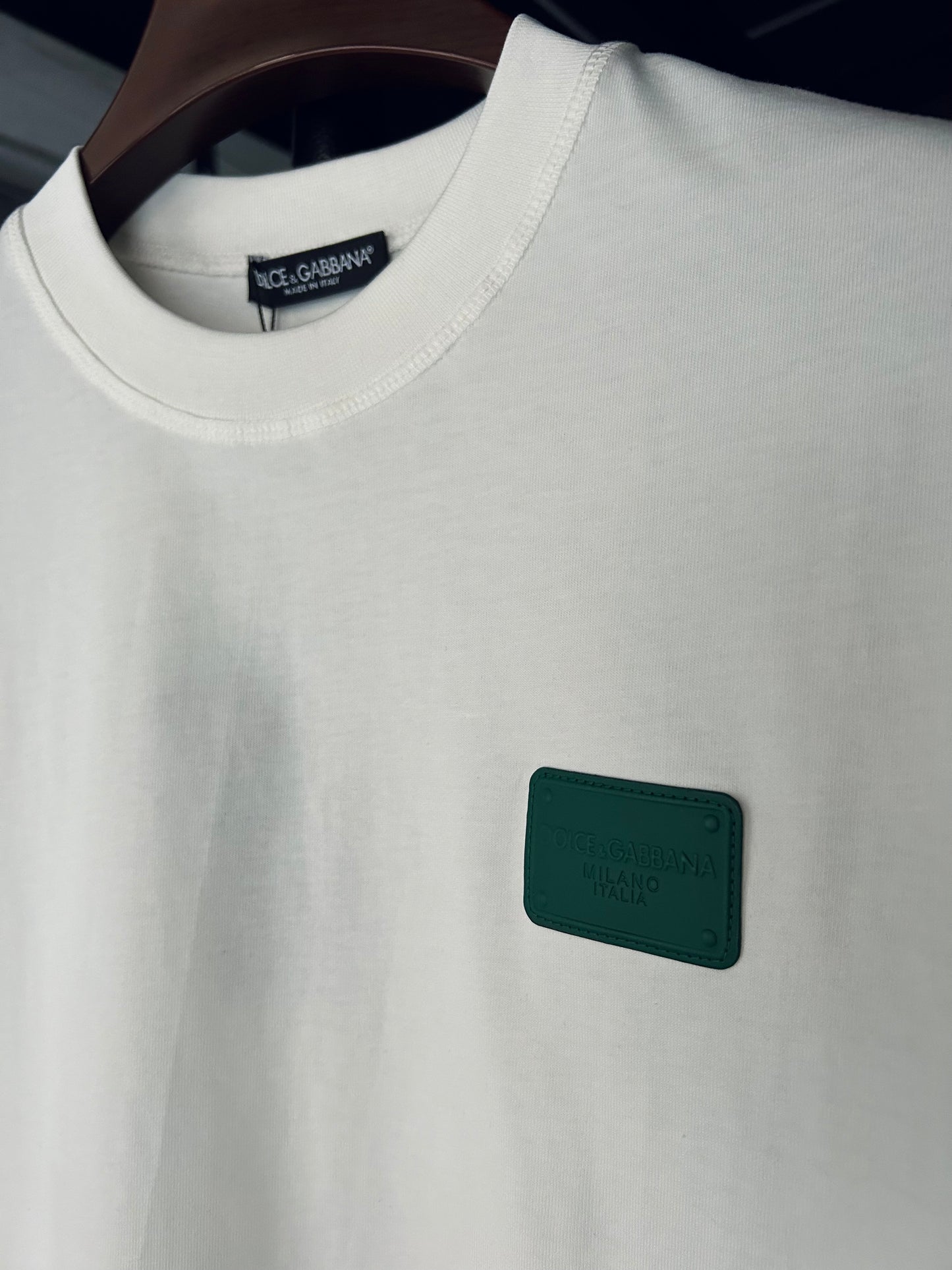 Dolce & Gabbana Branded Tag Crewneck T-Shirt