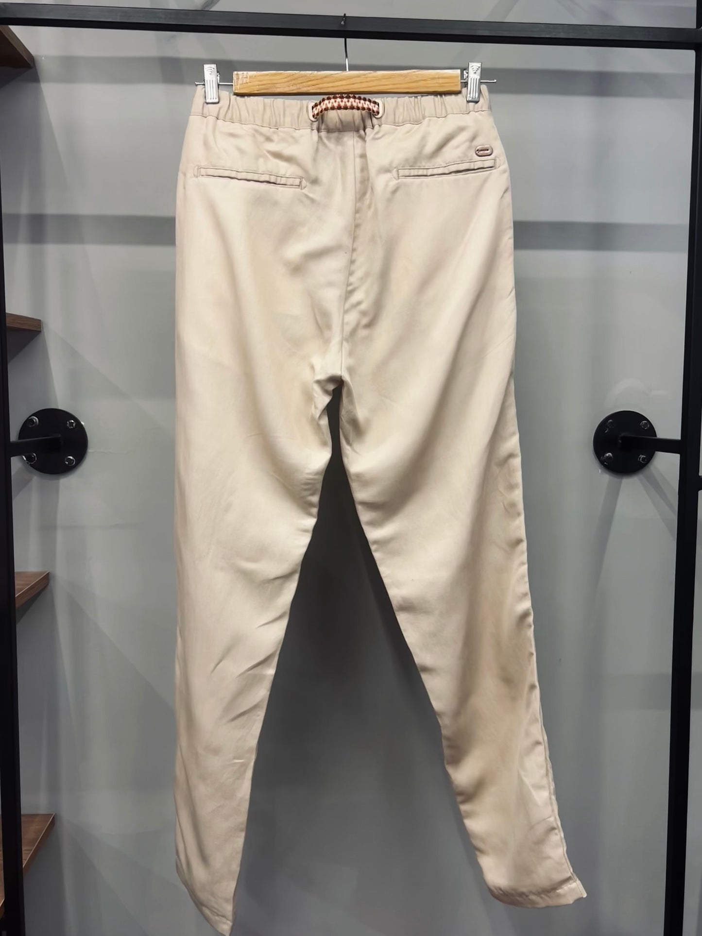 LORO PIANA Ruben Linen Pants Biege