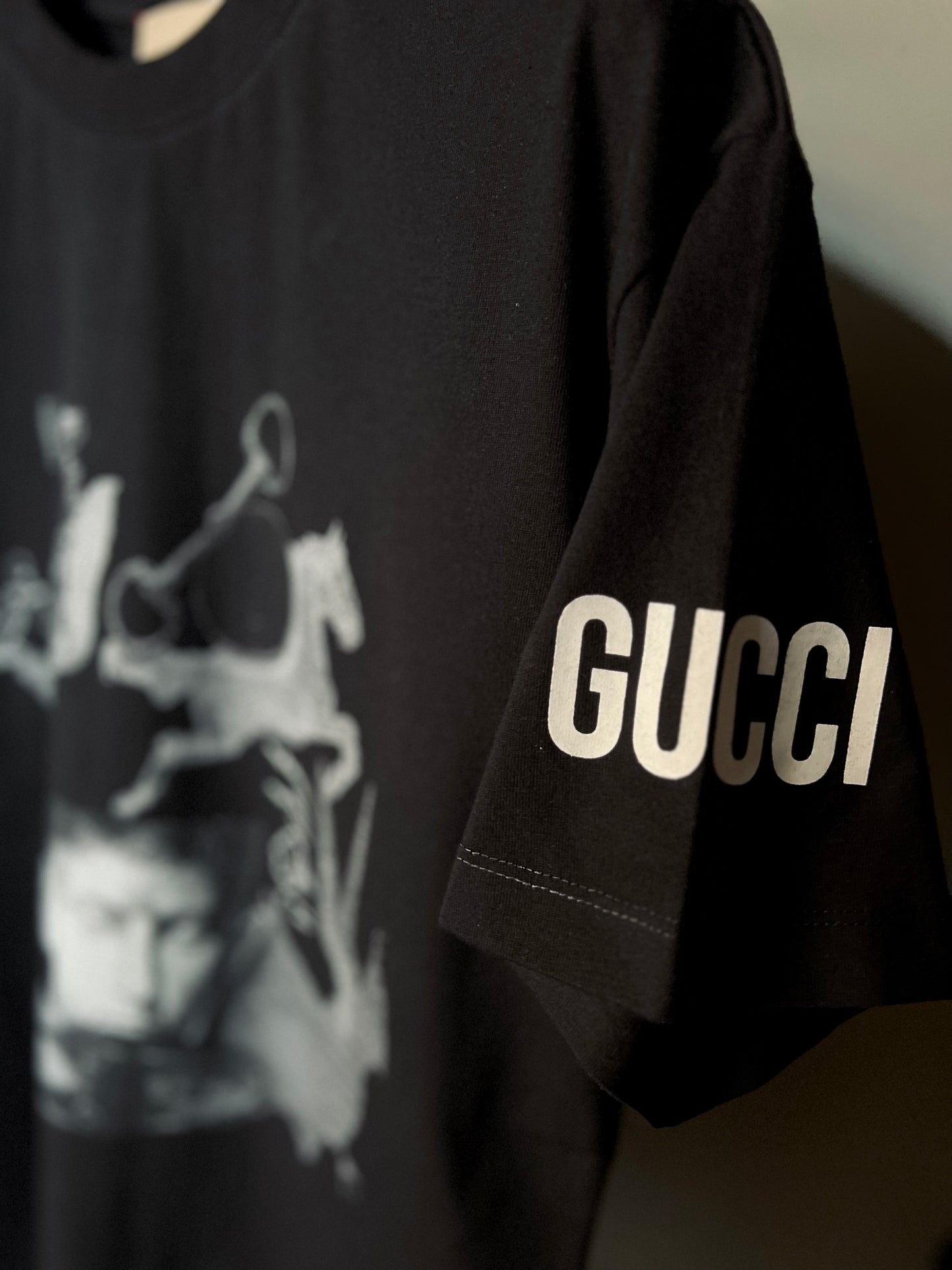 GUCCI COTTON JERSEY PRINTED T-SHIRT