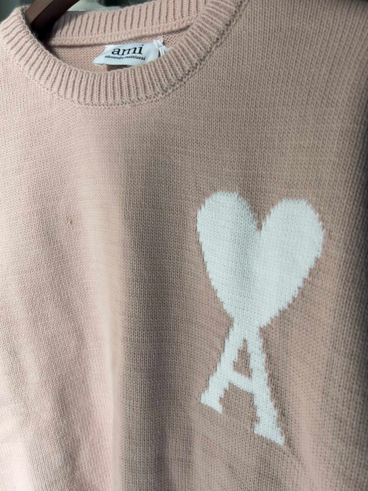 Ami De Cœur virgin wool sweater Rose