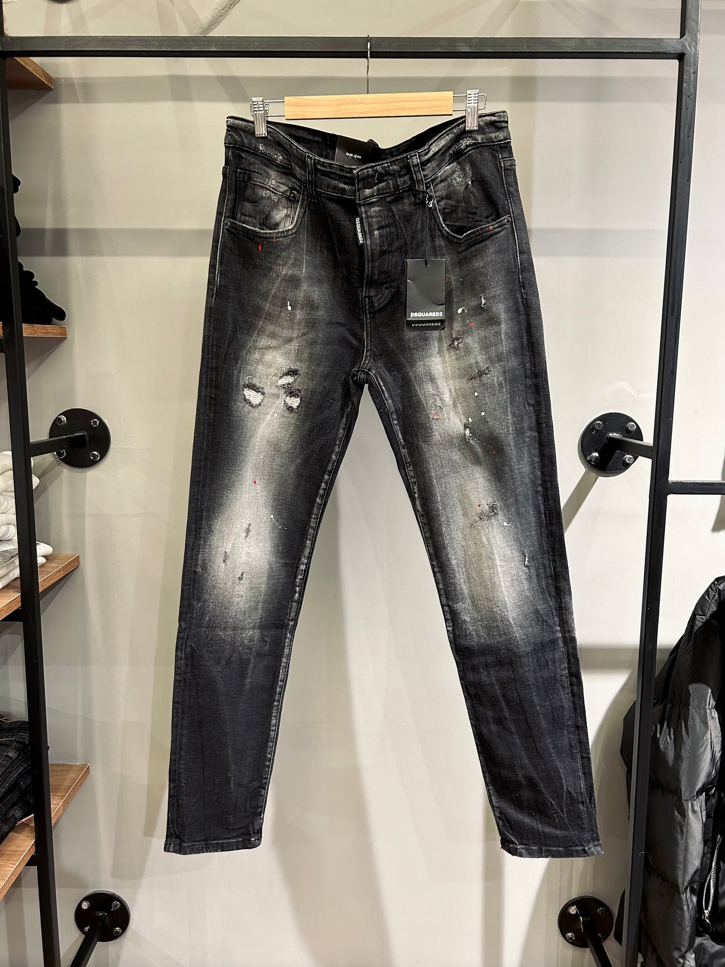 Dsquared2 Skater fit denim jeans Black