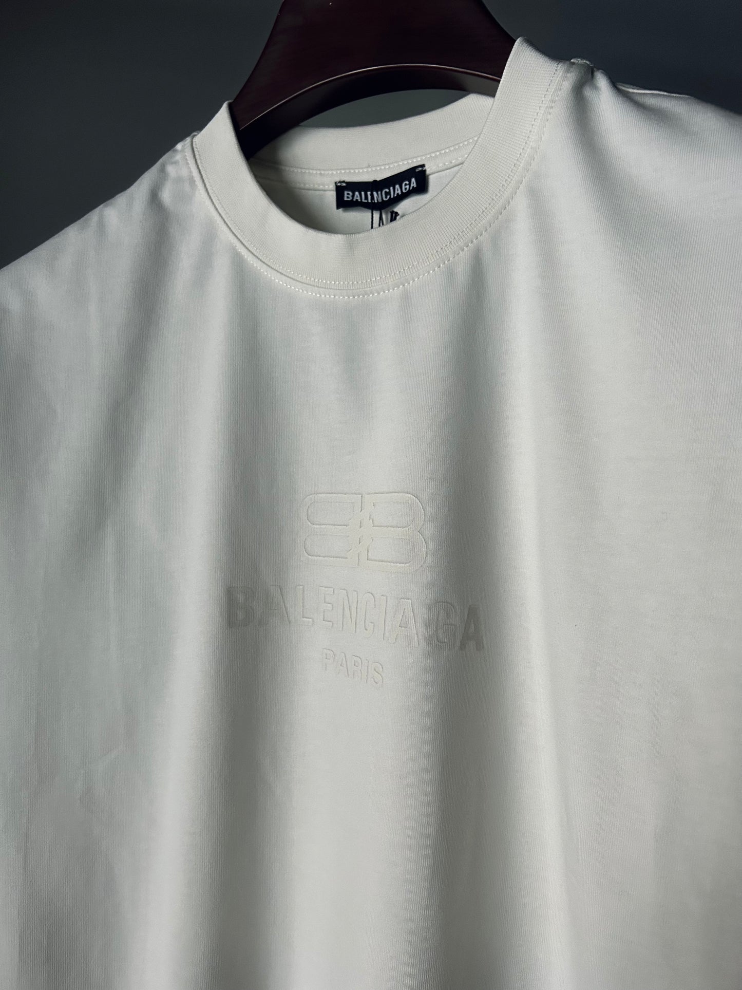 BALENCIAGA Printed Logo T-Shirt White