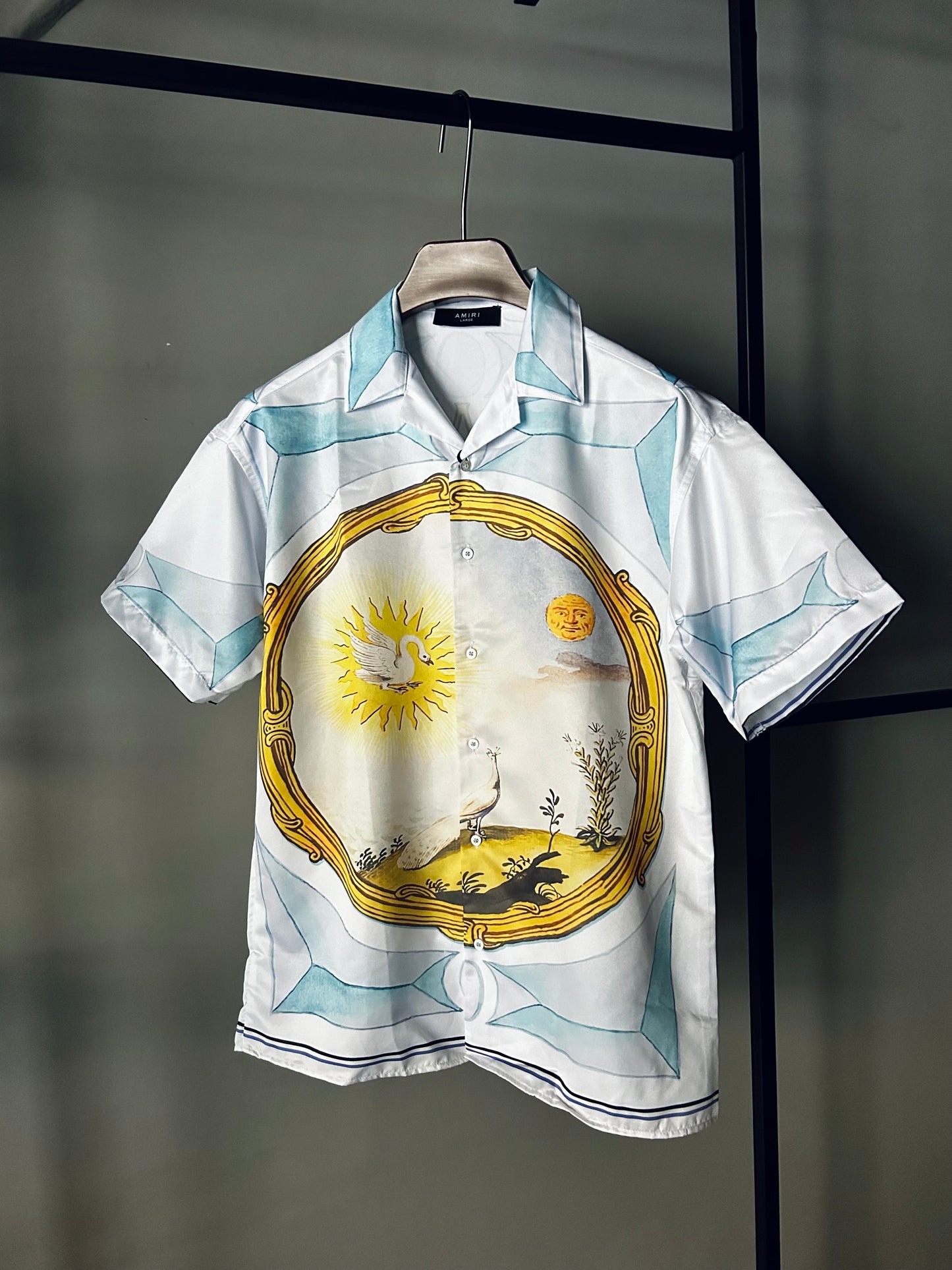 AMIRI Landscape Frame printed shirt