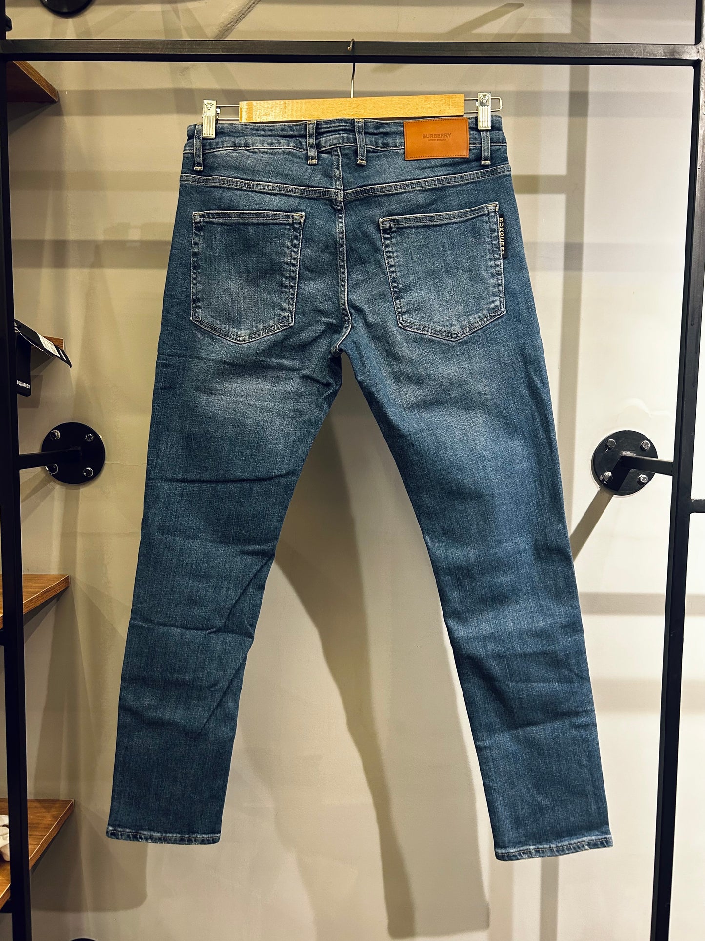 Burberry straight-leg Washed Denim Jeans