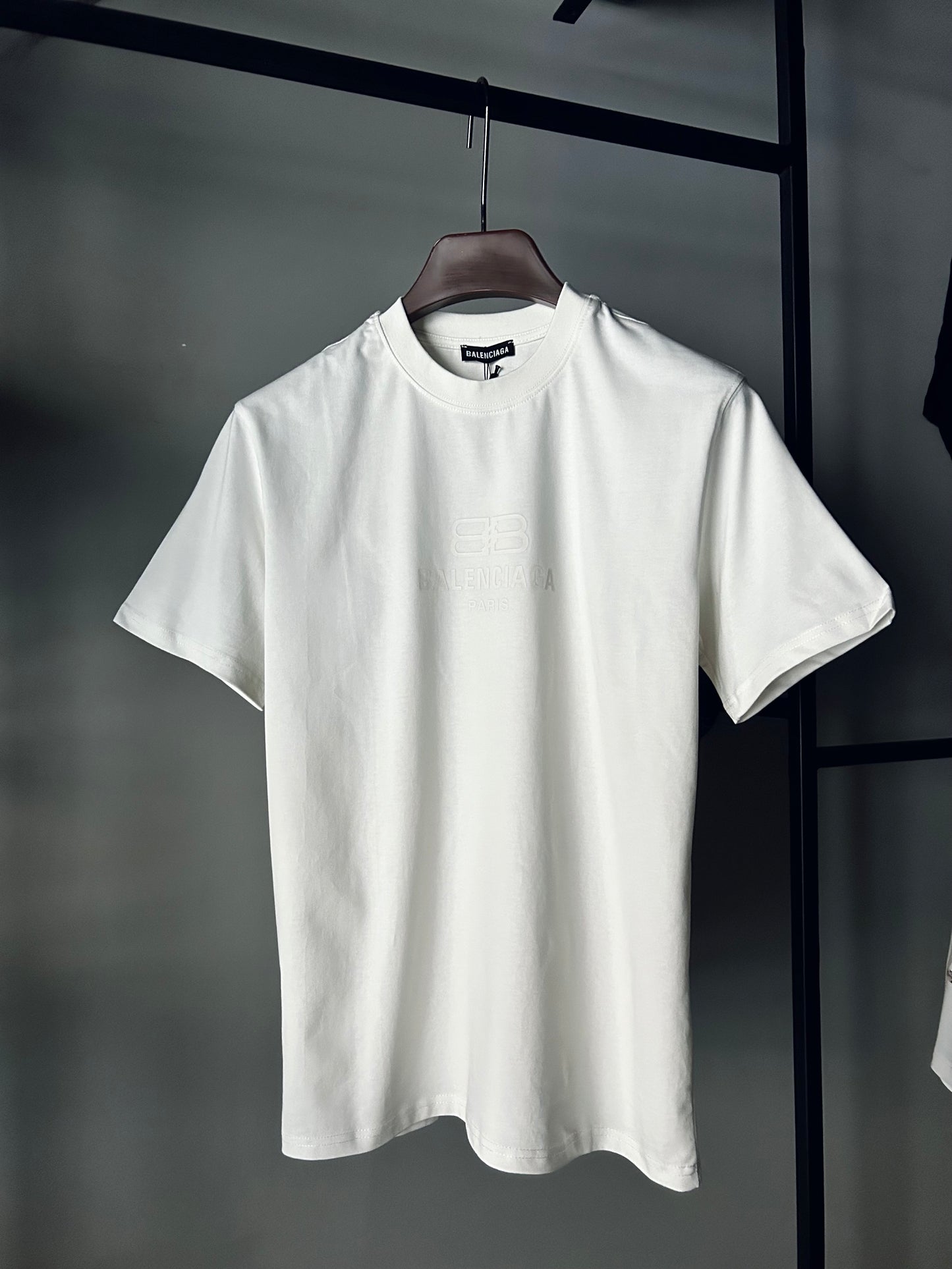 BALENCIAGA Printed Logo T-Shirt White