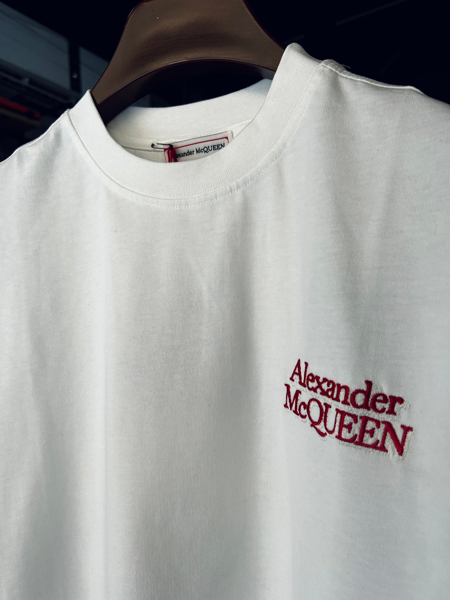 ALEXANDER MCQUEEN Embroidered Logo T-shirt