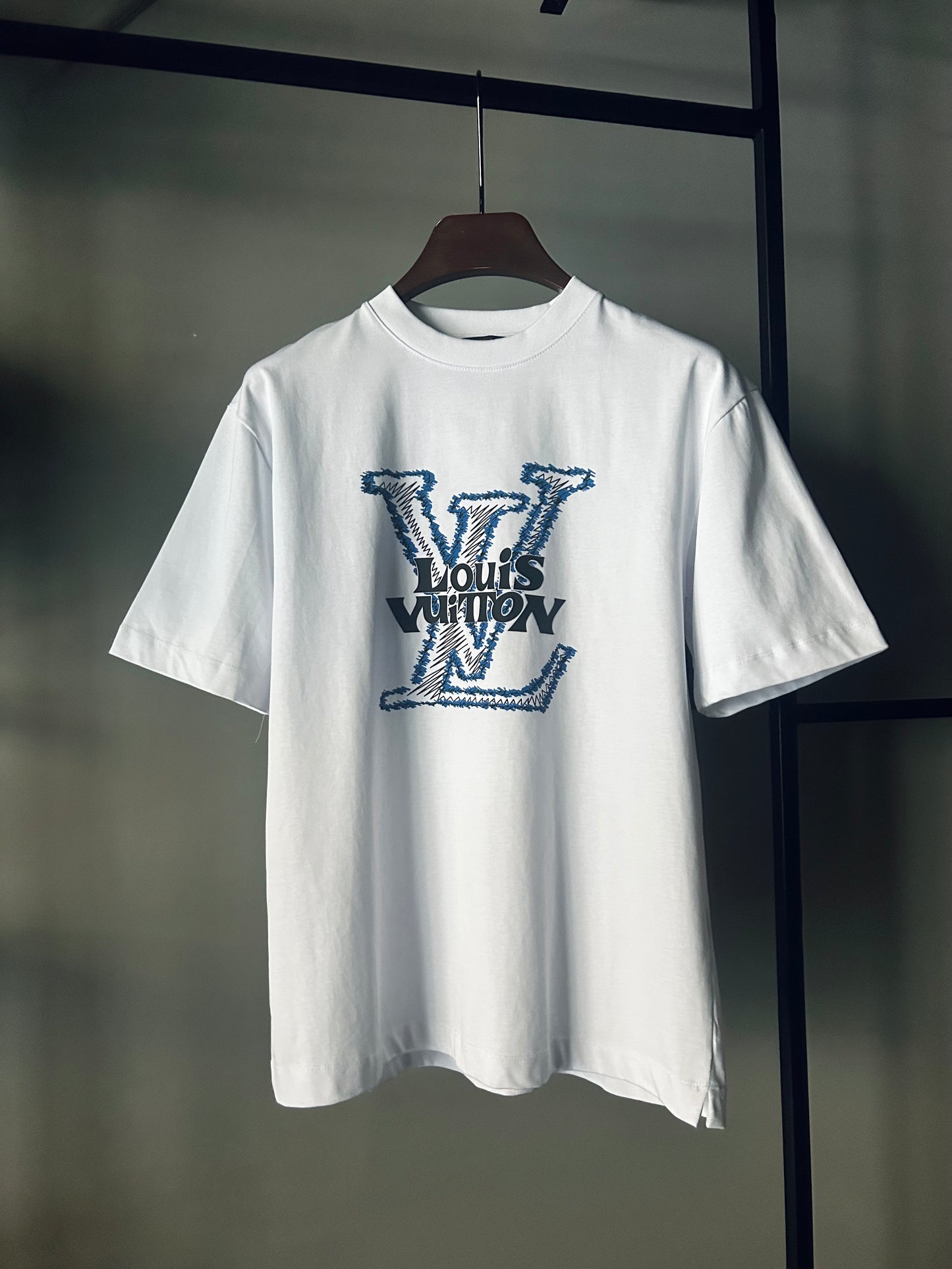 Louis Vuttion printed Logo t-shirt