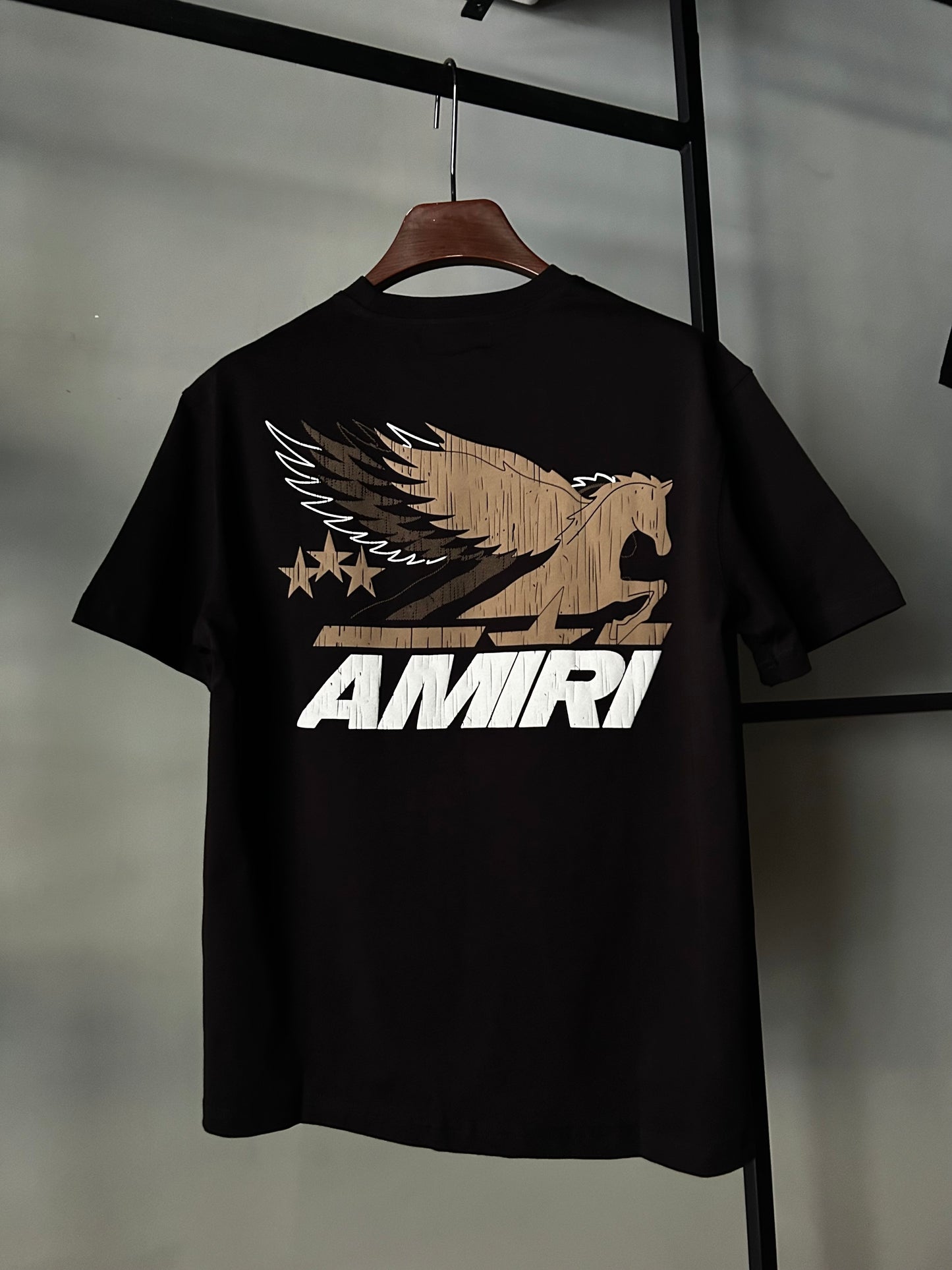 AMIRI Vintage Pegasus T-shirt Black