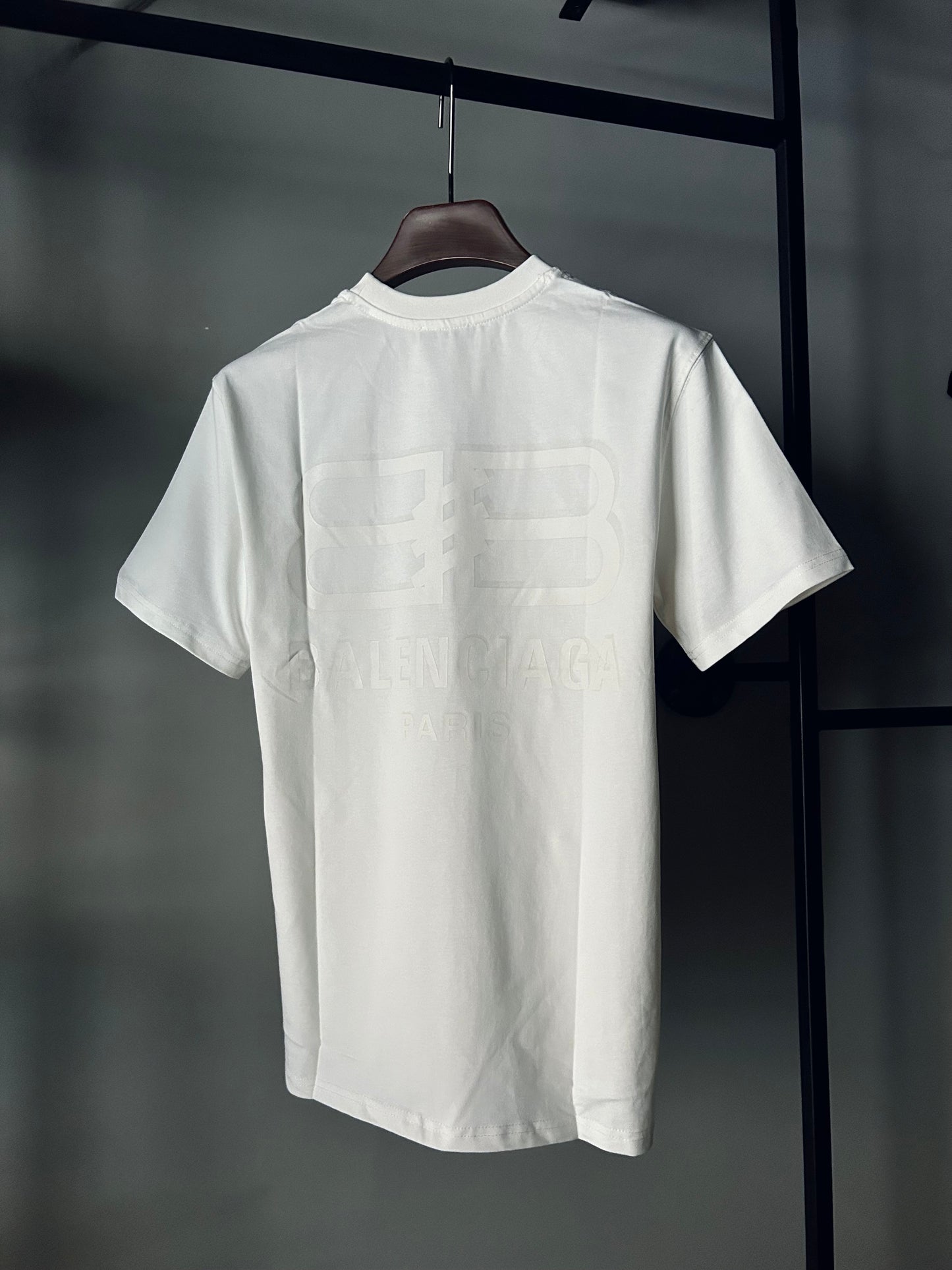 BALENCIAGA Printed Logo T-Shirt White