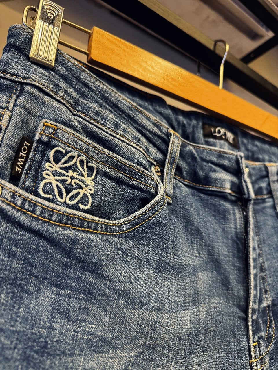 LOEWE Anagram Slim Fit Jeans