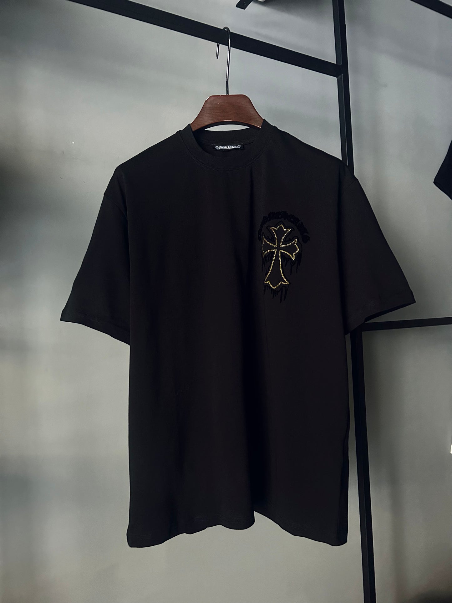 Chrome Hearts Men's Black Tshirt