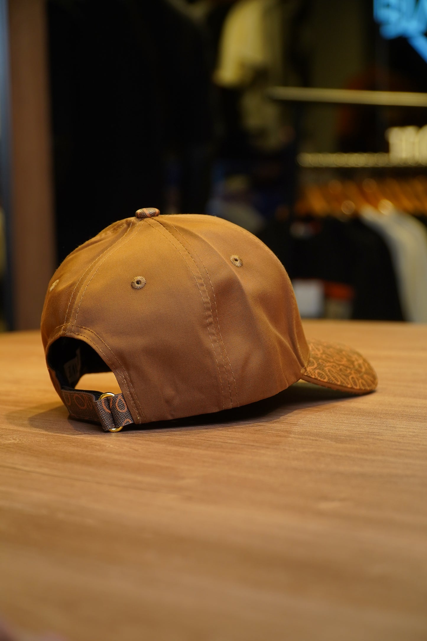 Loewe Luxury Streetwear Cap Brown Edition
