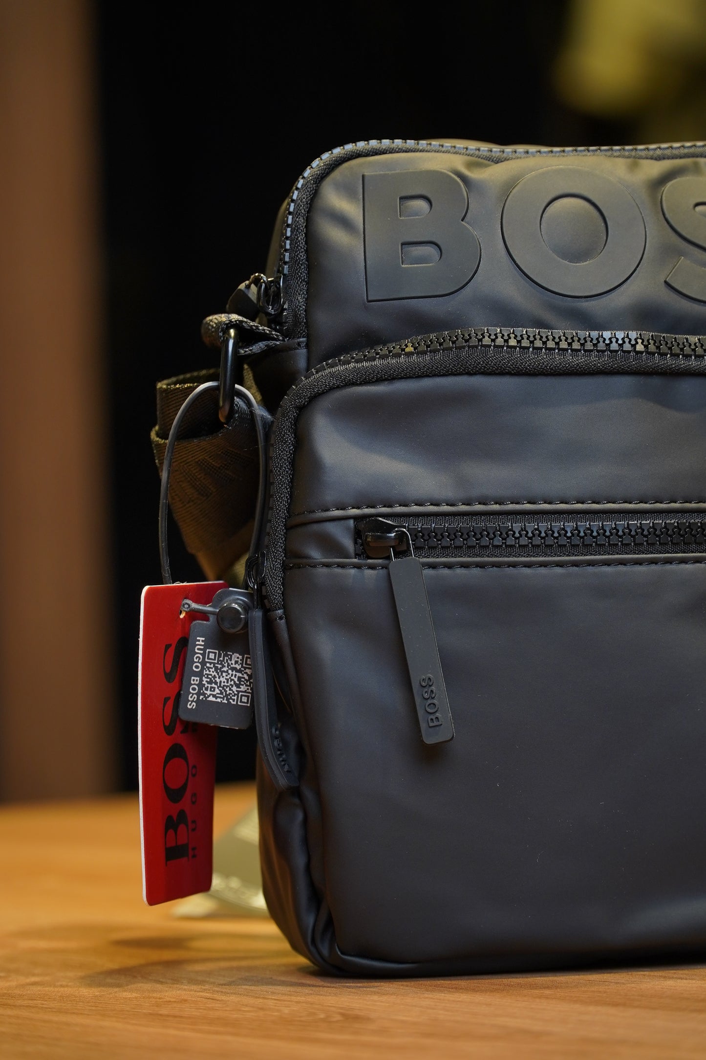 BOSS Compact Crossbody – Black Edition