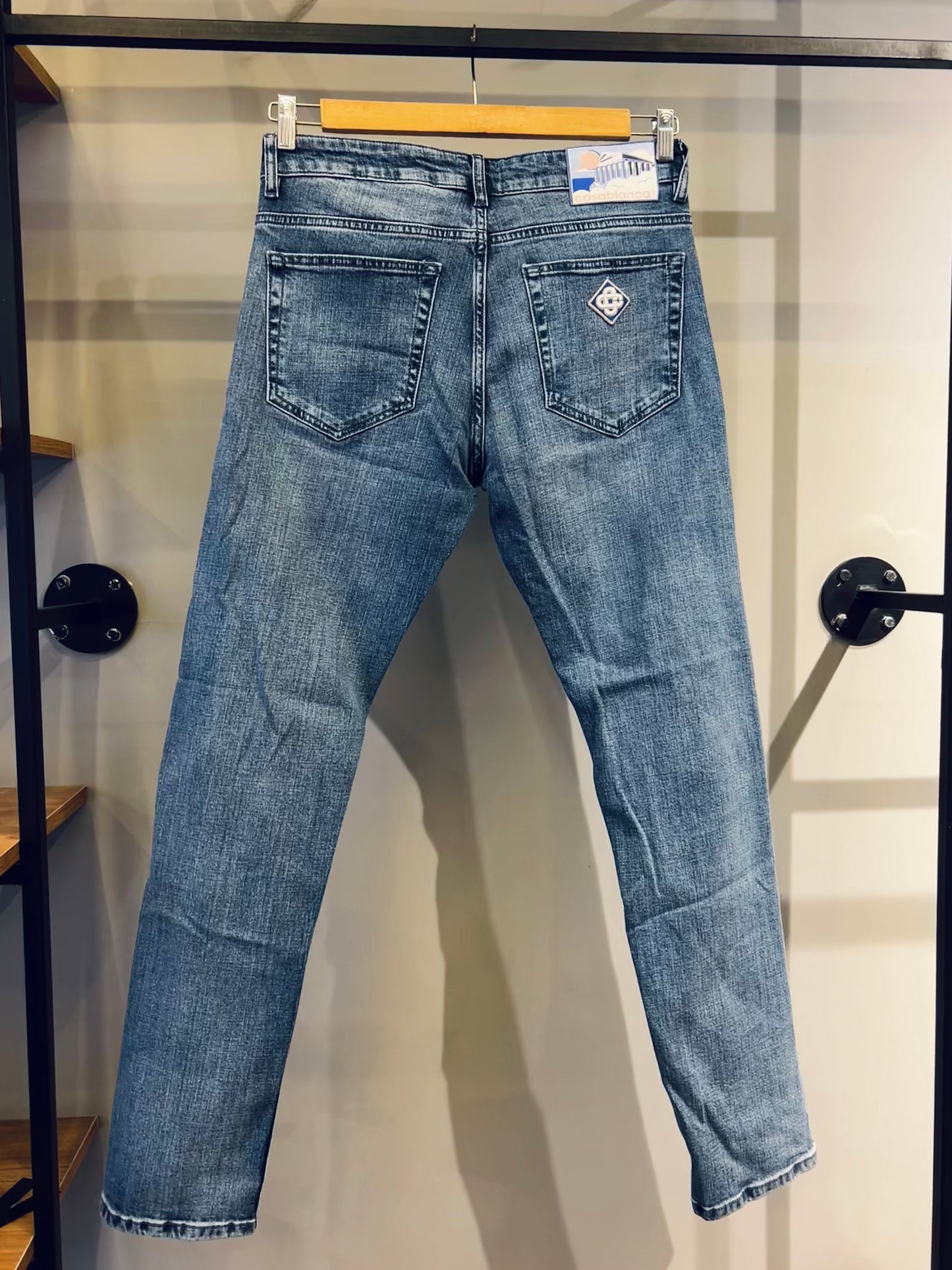 Casablanca Tennis Club Slim Fit Jeans