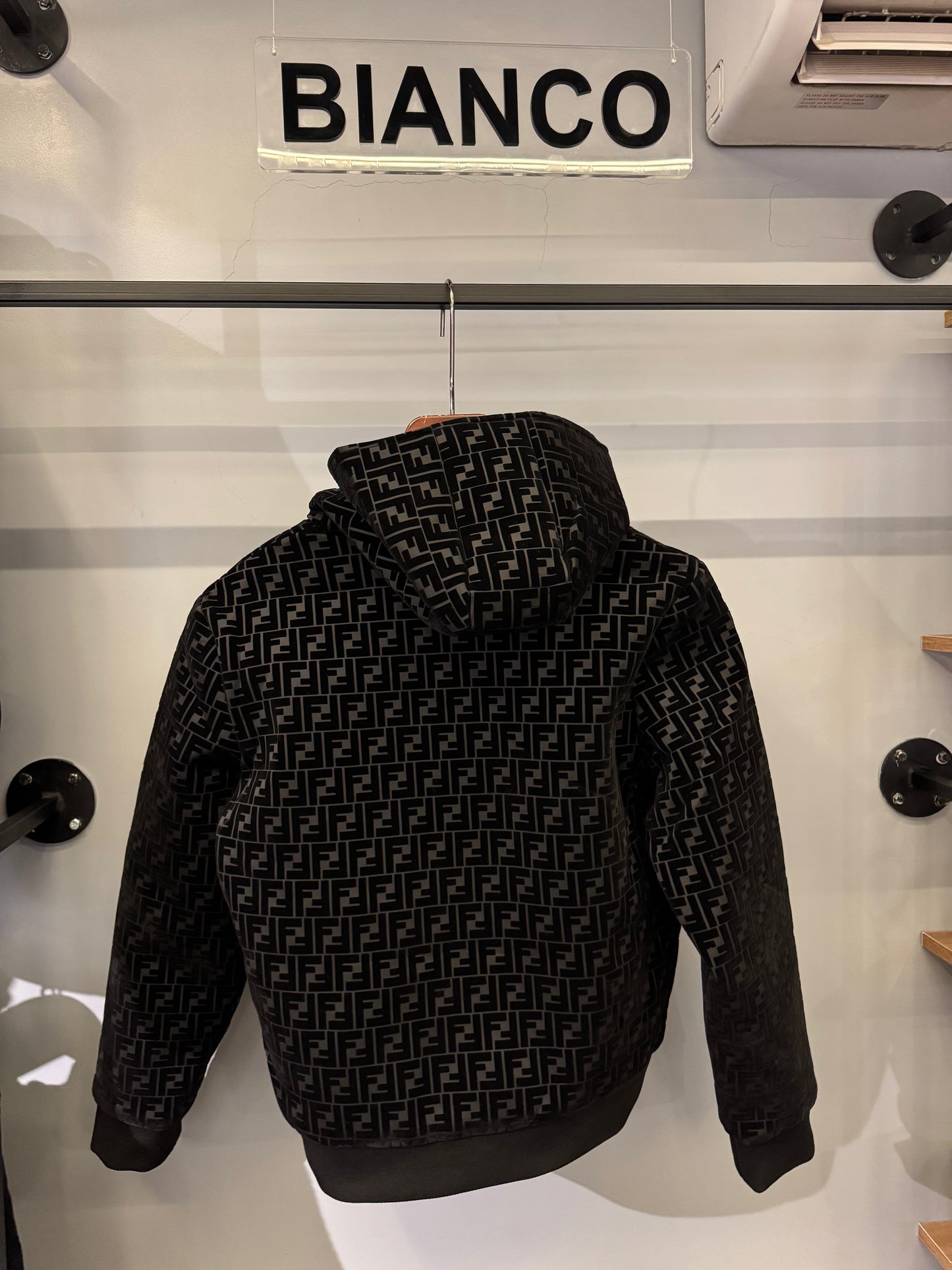 Fendi Hoodie Jacket – Iconic FF Pattern
