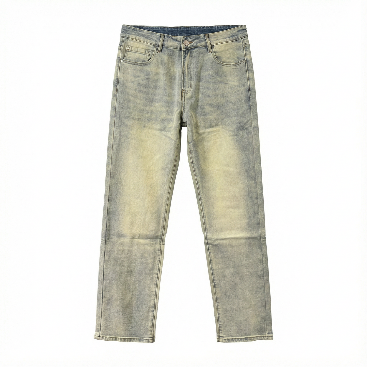 Moncler Inspired Embroidered Patch Denim