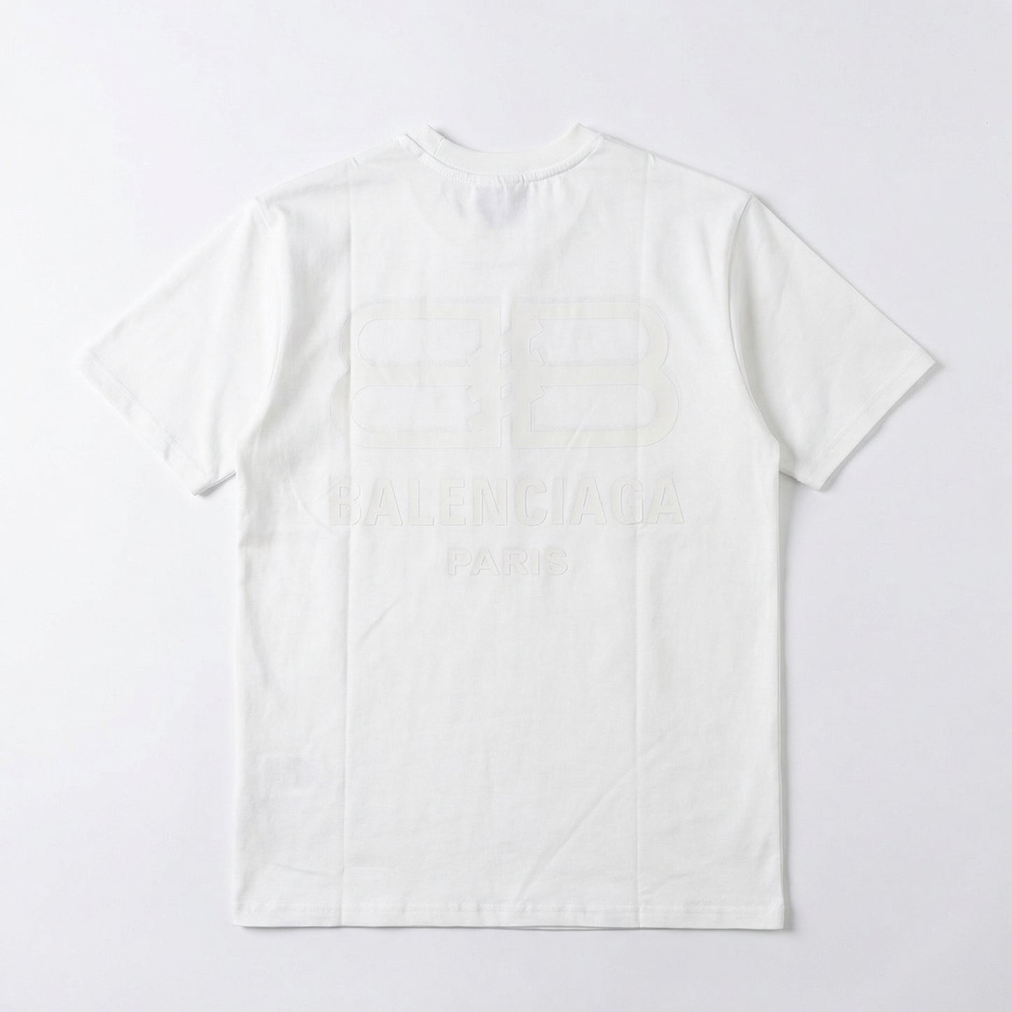 BALENCIAGA Printed Logo T-Shirt White