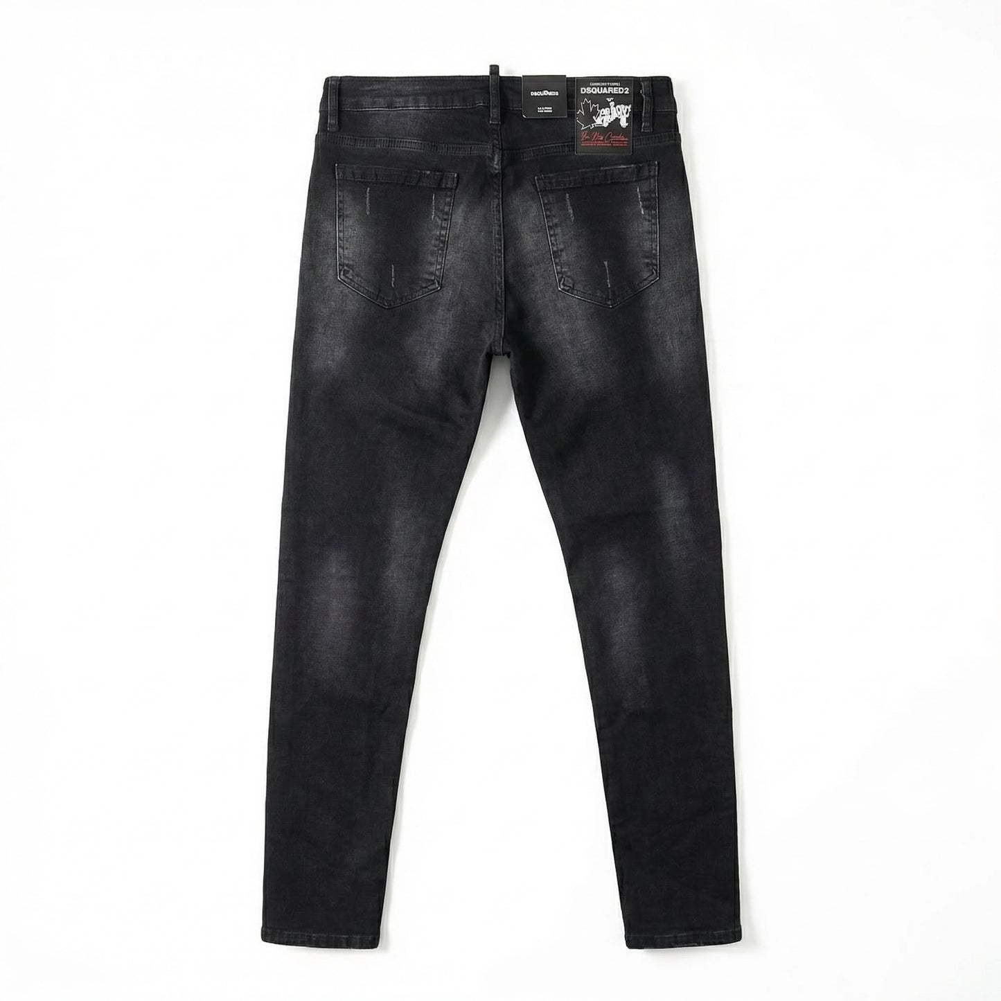Dsquared2 CATTEN BROSS Slim fit denim jeans Black