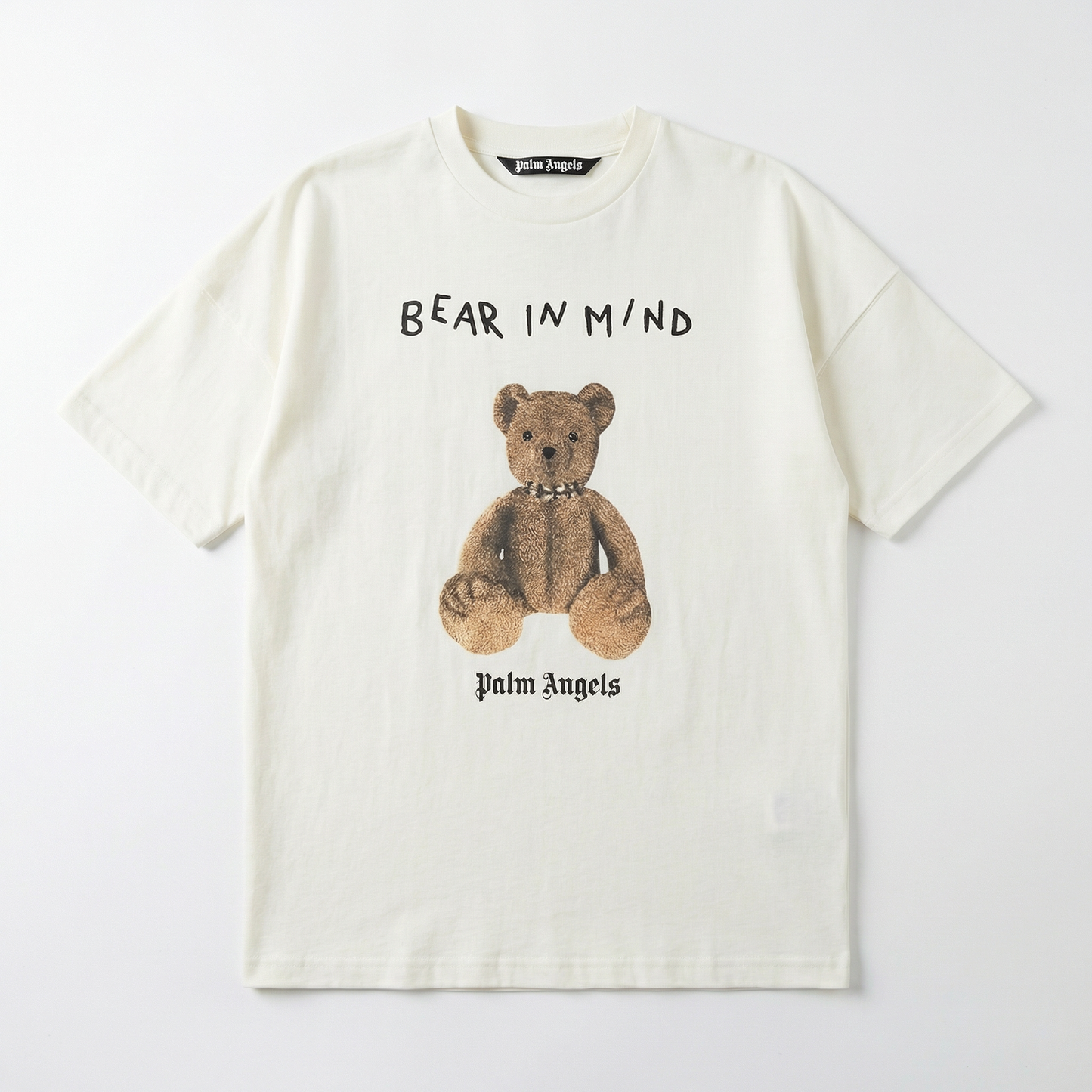 PALM ANGELS BEAR IN MIND OVER CRÈME
