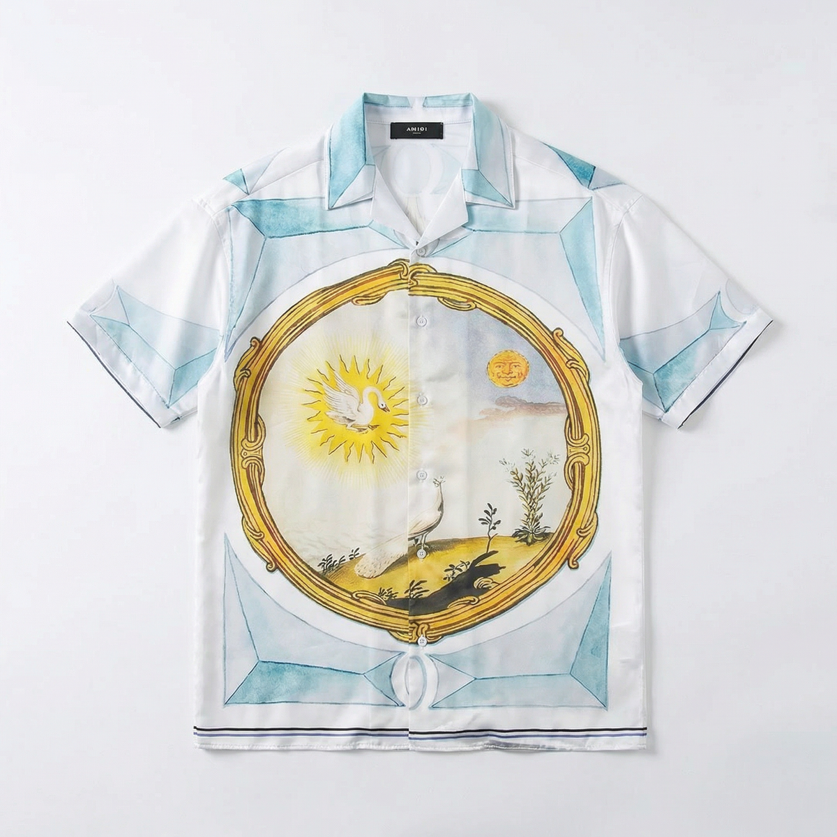 AMIRI Landscape Frame printed shirt