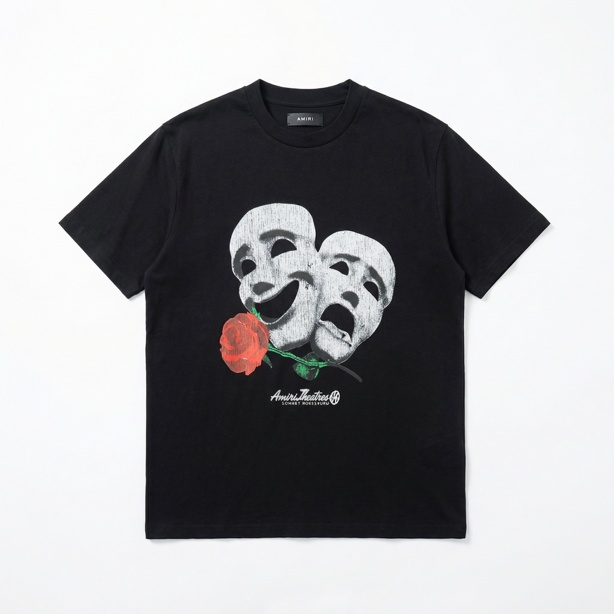 AMIRI THEATRE MASKS OVERSIZED TEE