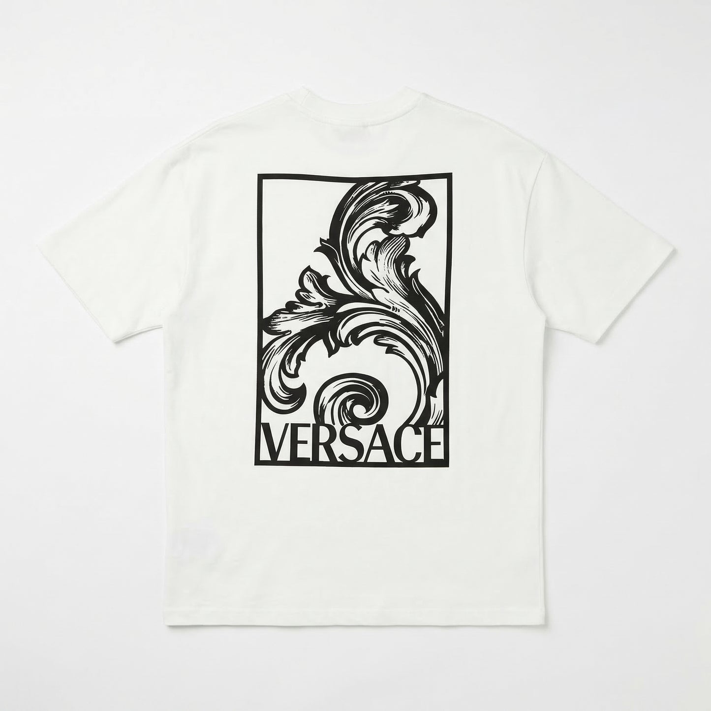 VERSACE PALMETTE T-SHIRT “WHITE”