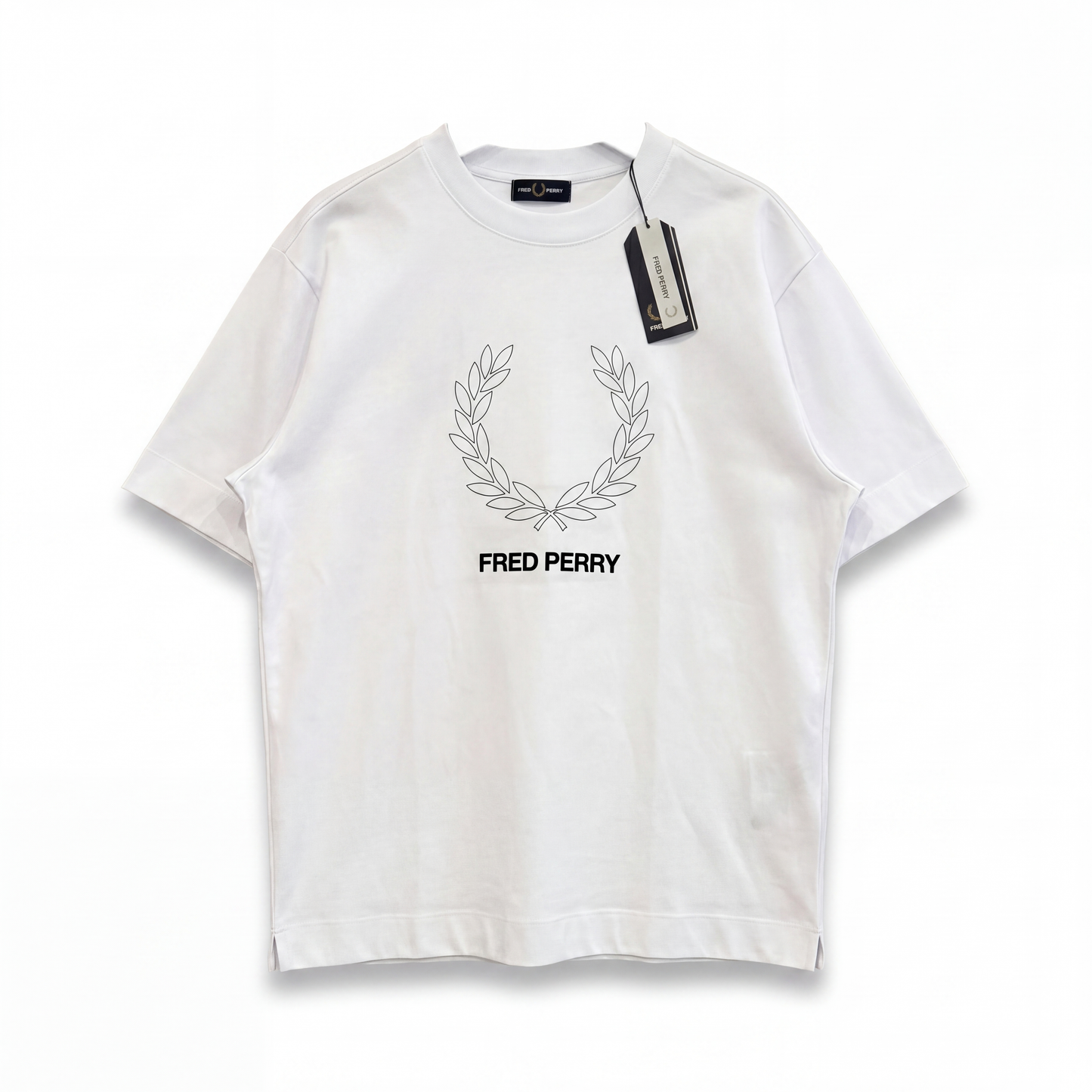 Fred Perry Logo T-Shirt – White