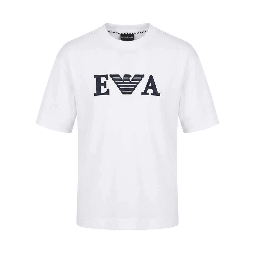 Emporio Armani EA Logo T-Shirt – White