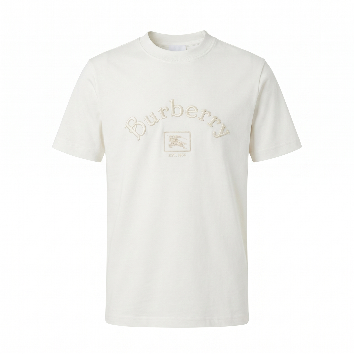 Burberry Embossed Logo T-Shirt – White