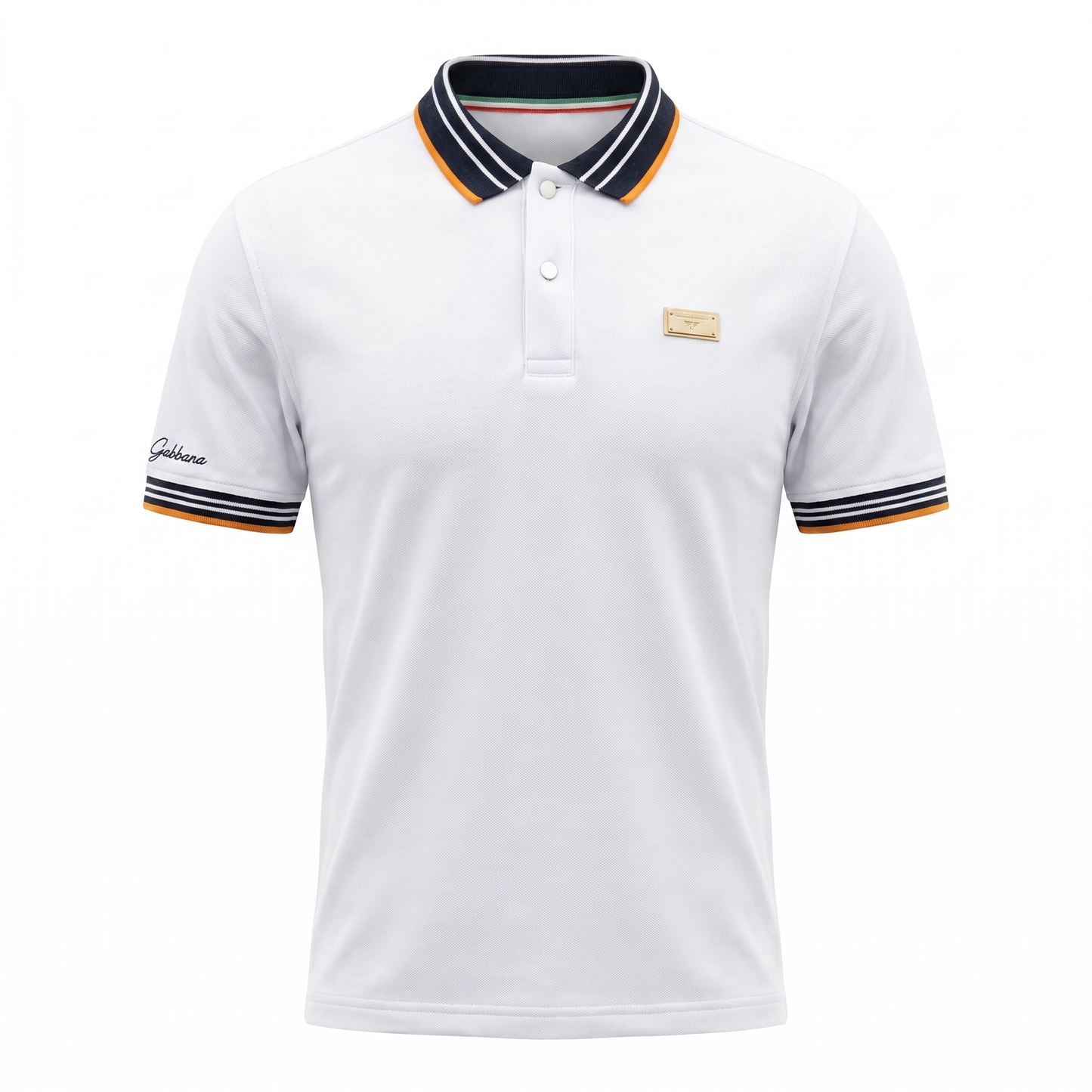 Dolce & Gabbana Polo T-Shirt – White