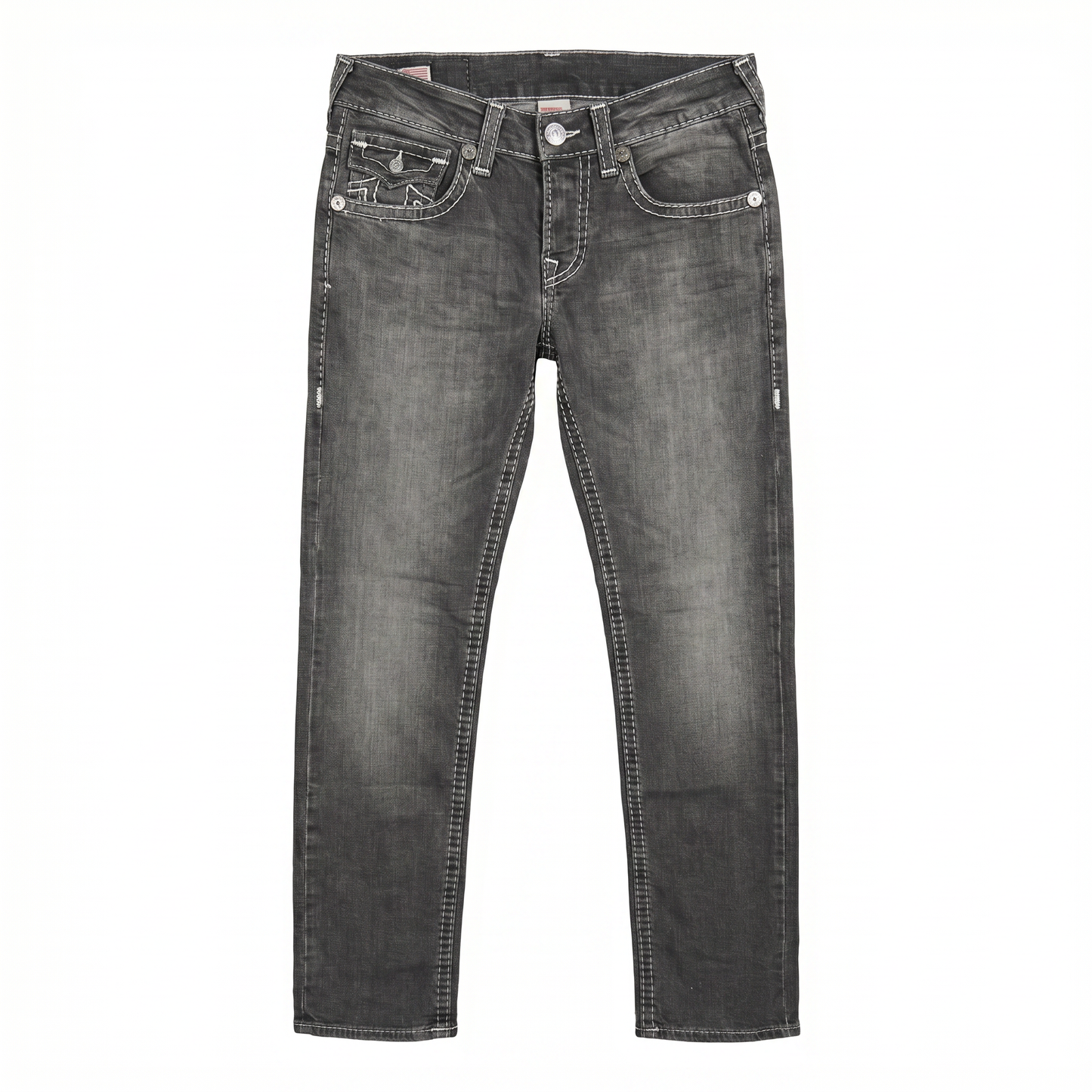 True Religion Washed Black Slim Fit Jeans