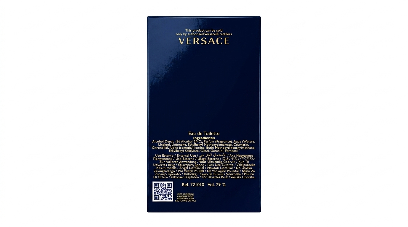 Versace Pour Homme Dylan Blue Eau De Toilette 100ML