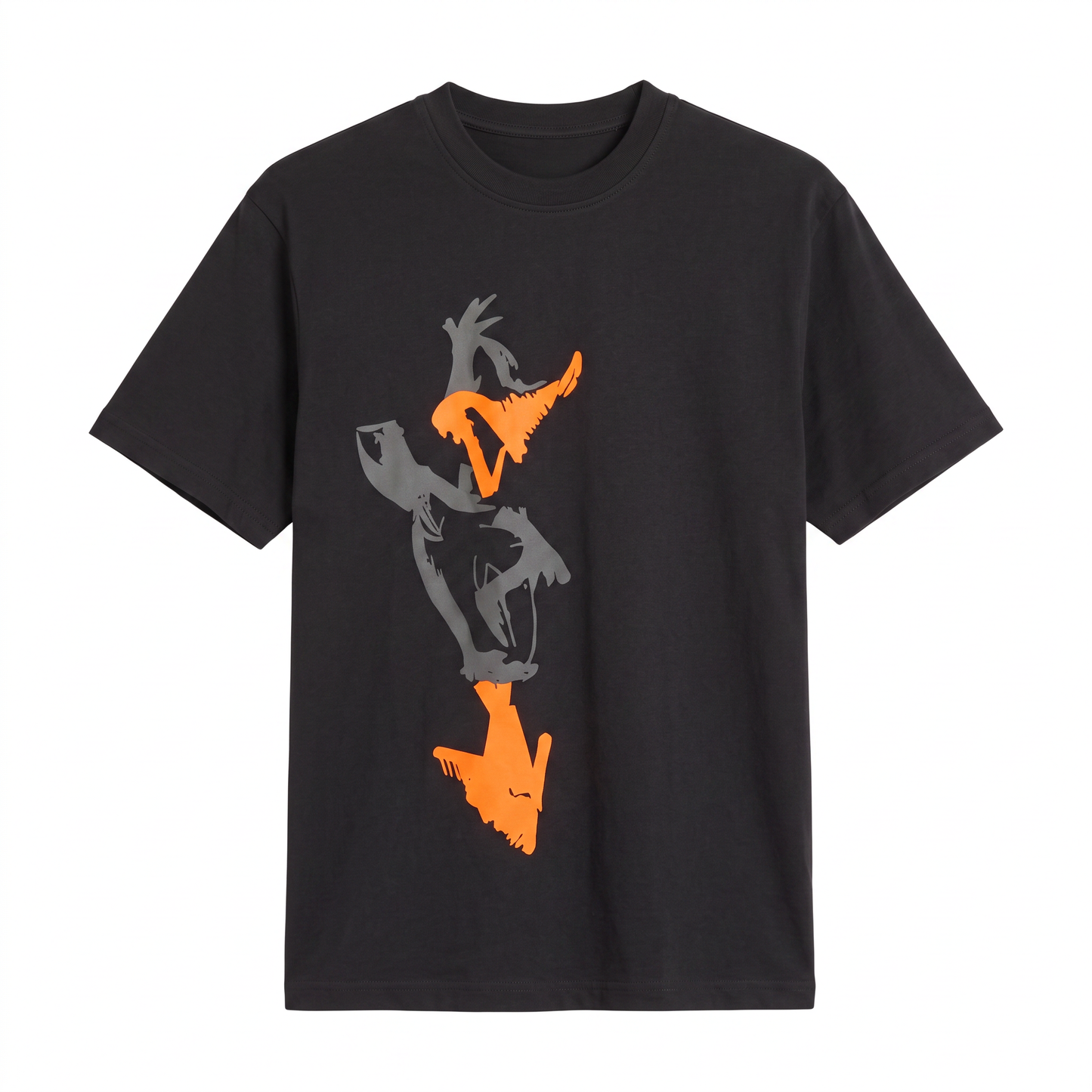 Iceberg Signature Graphic Cotton T-Shirt – Jet Black