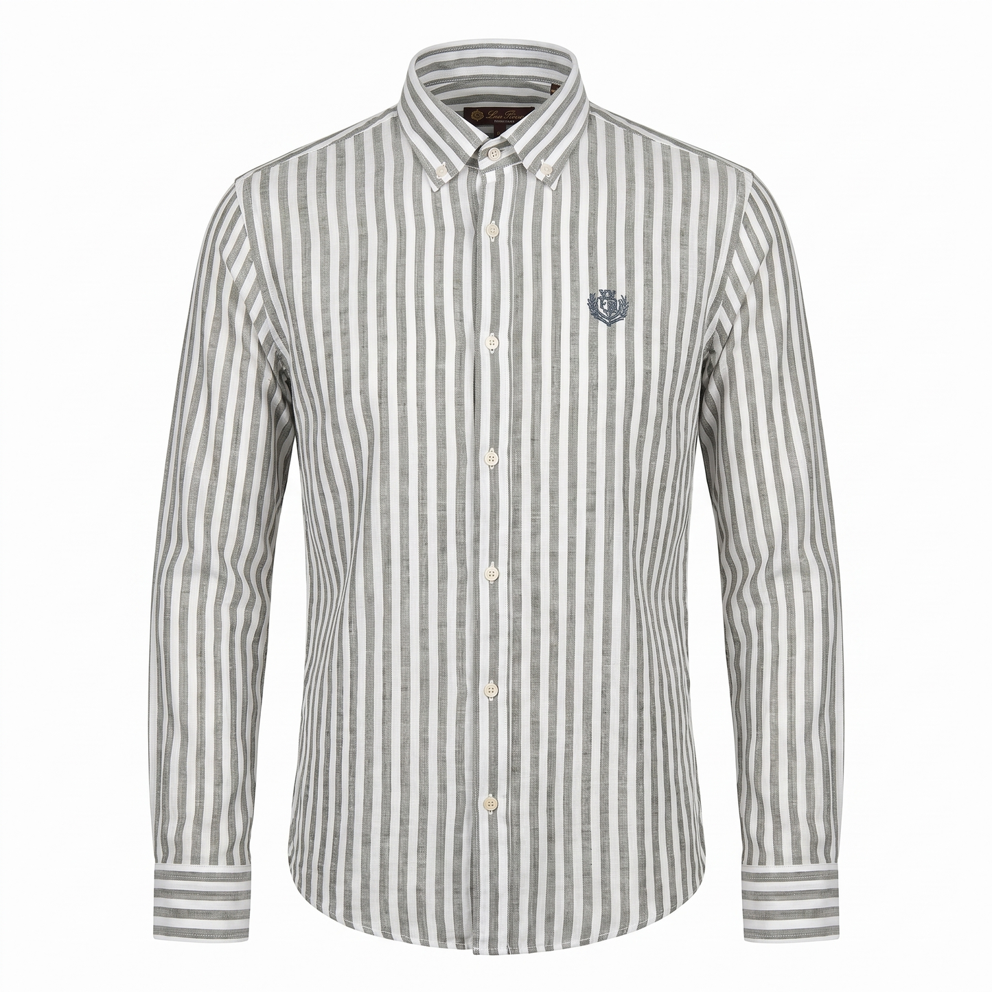 Loro Piana Stamford Grey Stripe Shirt