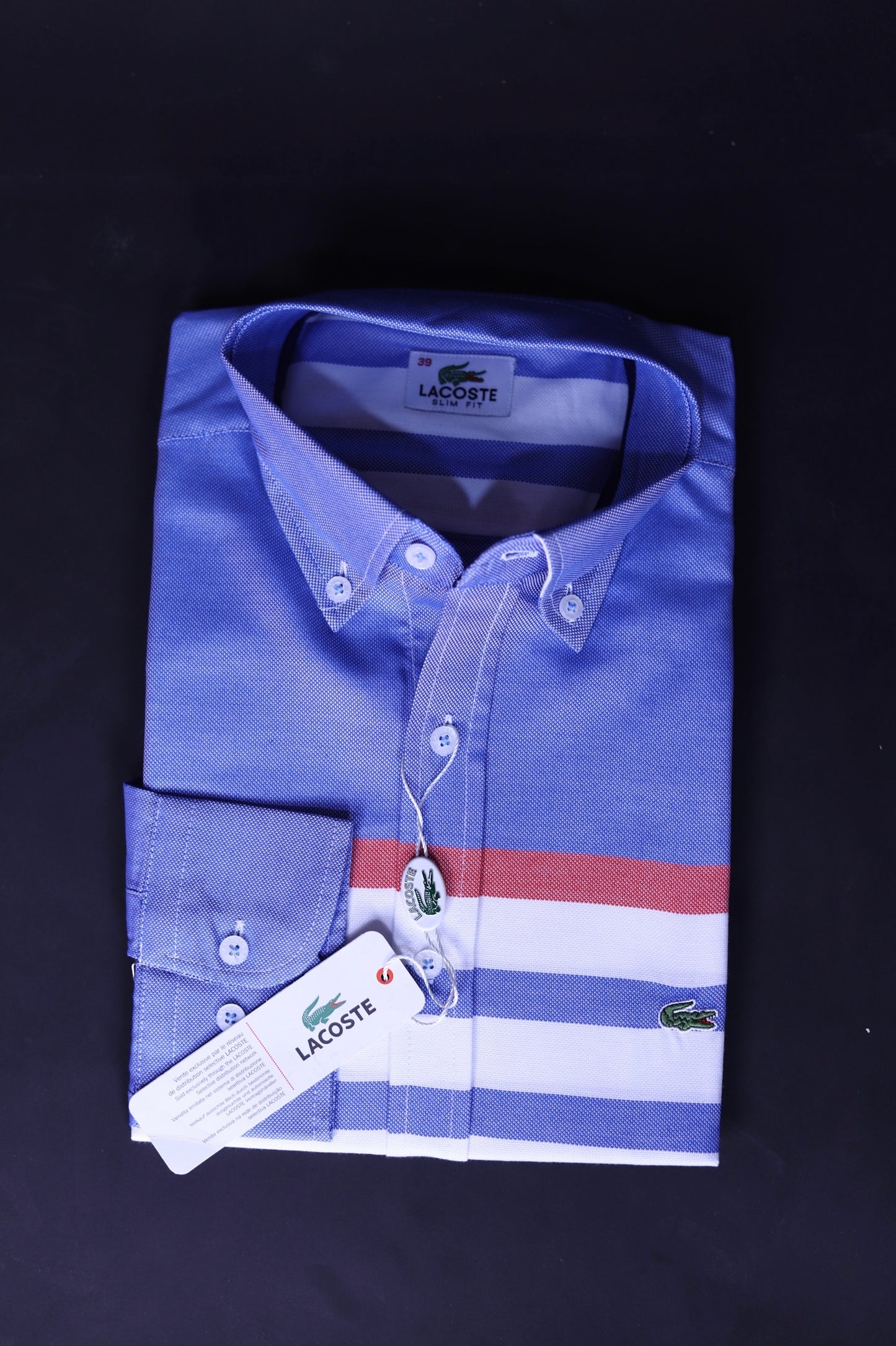 Lacoste 3 Strips ‘Steel Blue ’ STYLE 2