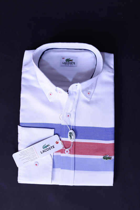 Lacoste 3 Strips ‘White’ STYLE 2