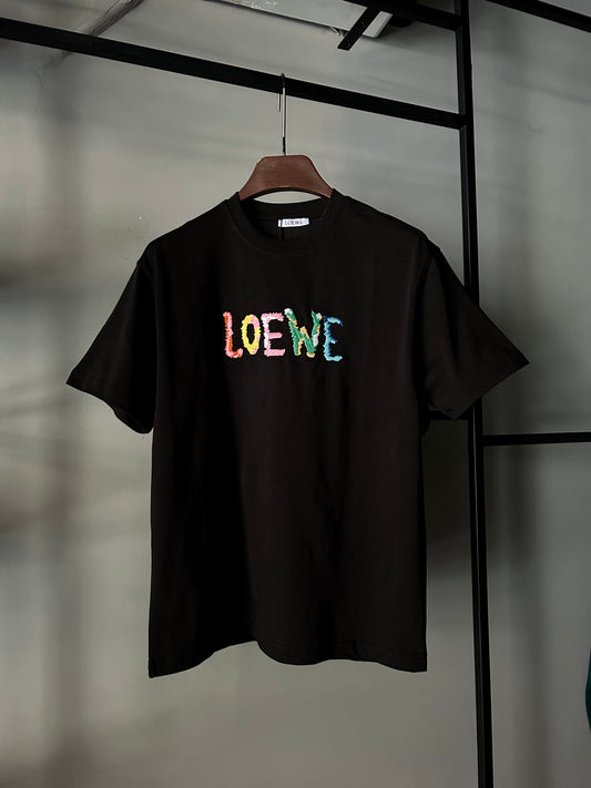 LOEWE Embroidered Logo Cotton-Jersey T-Shirt