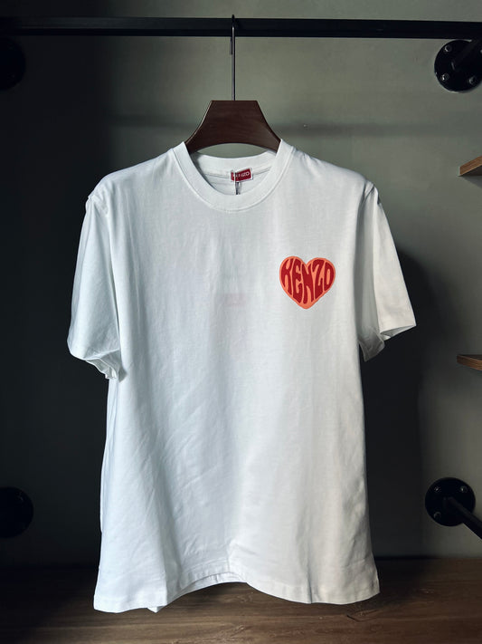 KENZO PRINTED HEART' T-SHIRT