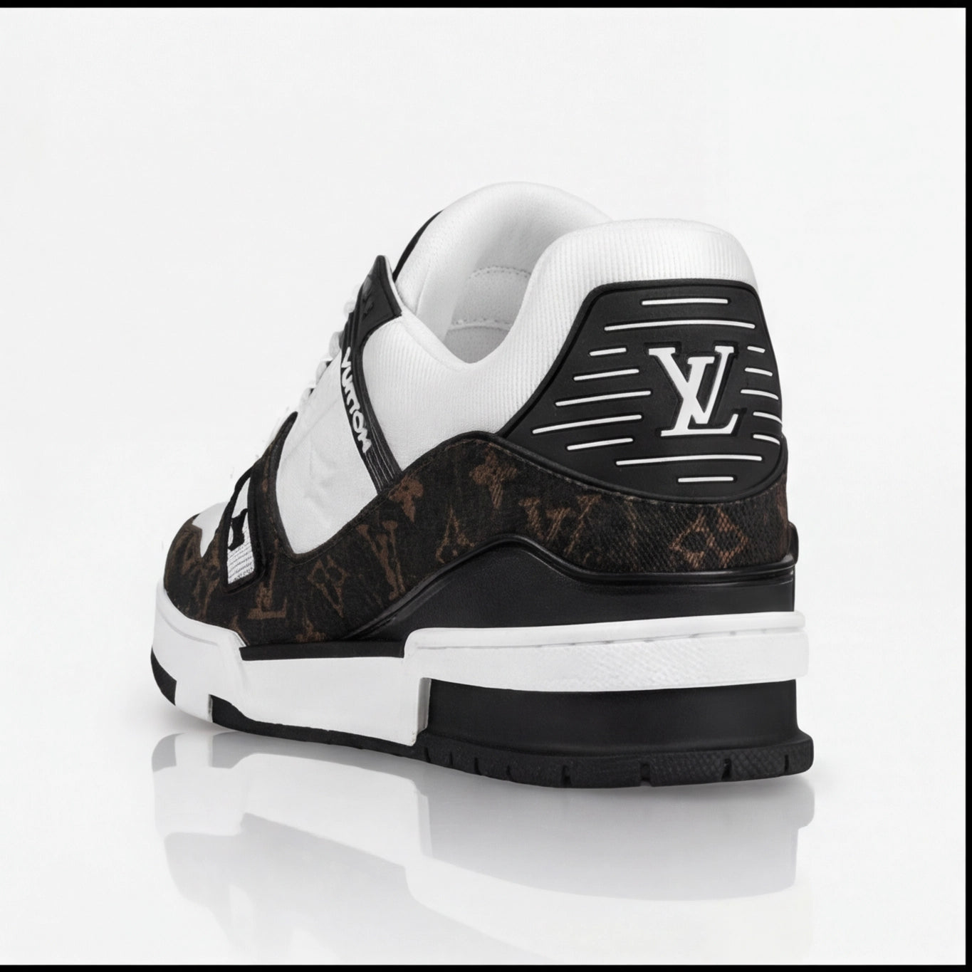 Louis Vuitton Trainer Sneaker – White Monogram