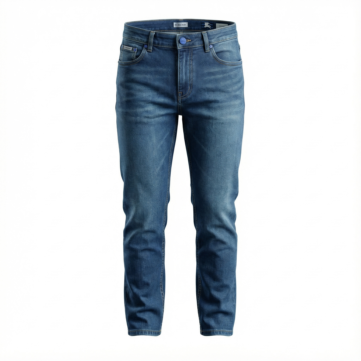Burberry Equestrian Knight Logo Denim