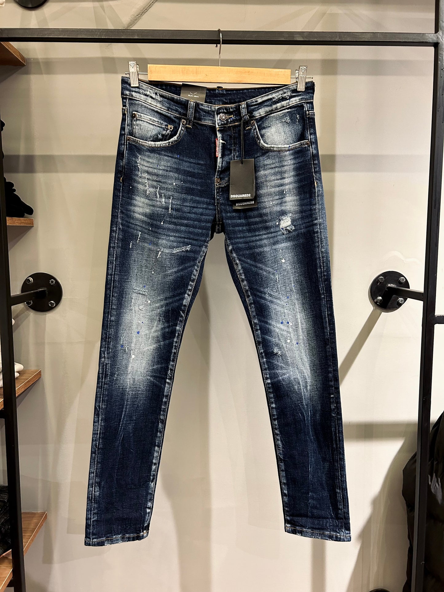 Dsquared2 Skater fit denim jeans Blue