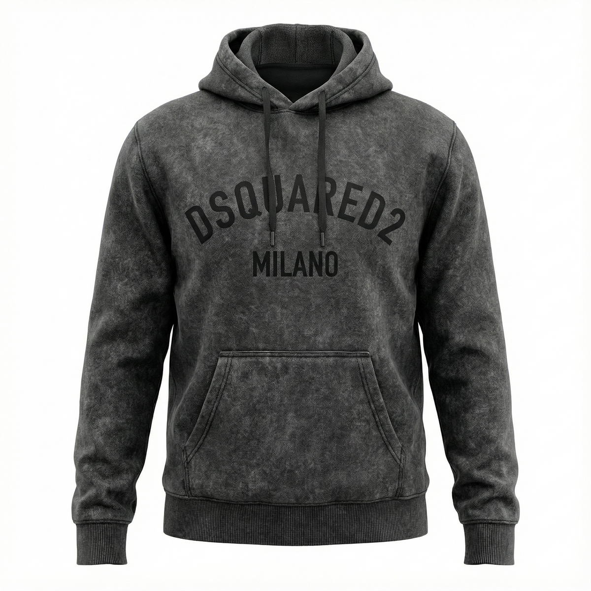 Dsquared2 logo-print jersey-knit hoodie