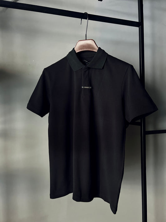 Givenchy Men's Classic Polo Shirt with Tie Clip